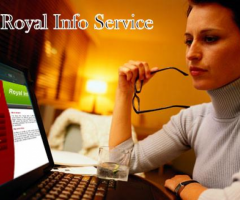 Royal Info Service Offered | Data Entry job