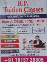 R.P. Tuition Classes Sec. 5, PANCHKULA