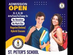 St Peter's school A premier English Medium Co-educational.