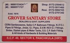 GROVER SANITARY STORE GOVT. SUPPLIERS
